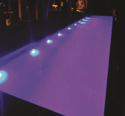 Diamond LED for pool